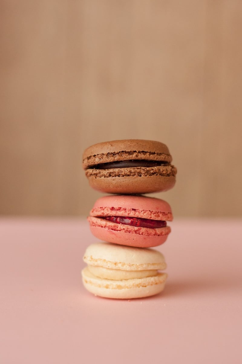 Hand-Painted Macarons